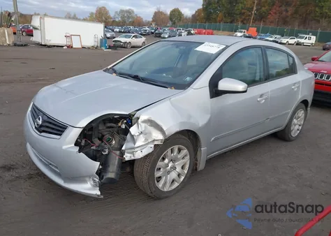 2012 Nissan Sentra 2.0 S z USA, uszkodzony, nr VIN 3N1AB6AP7CL674606